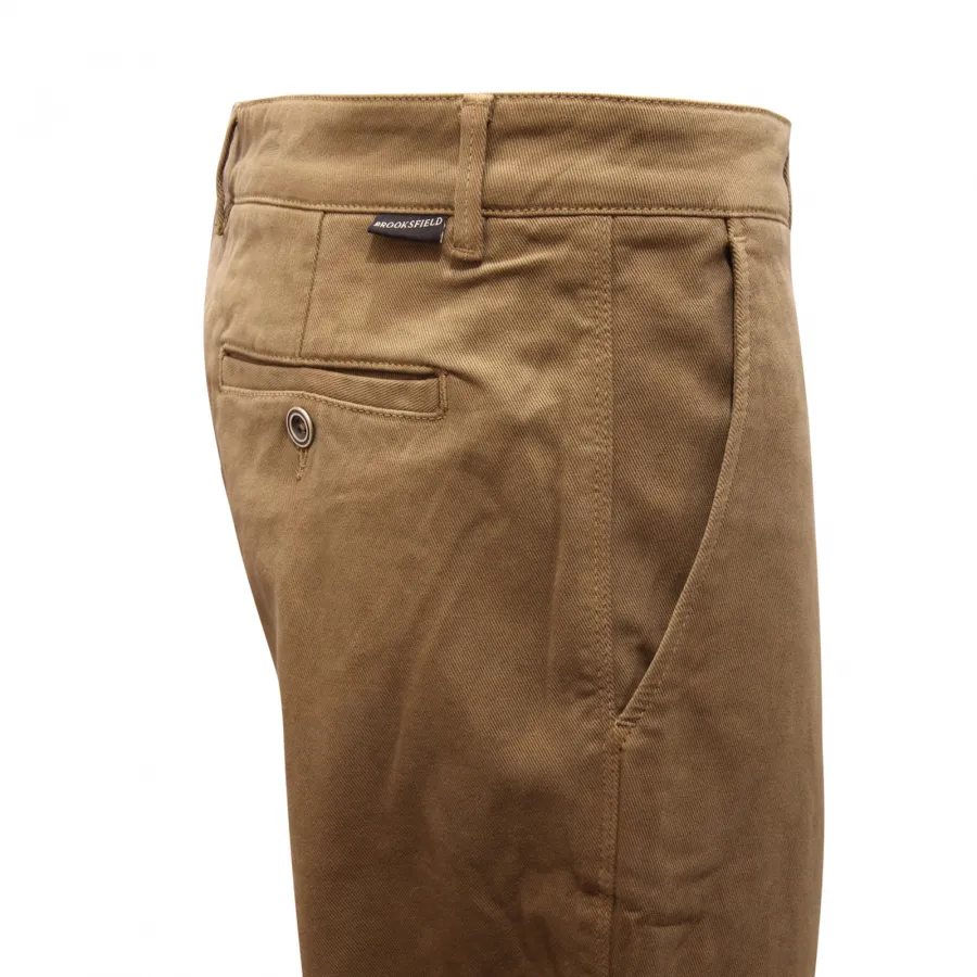 3200AZ PANTALONE UOMO BROOKSFIELD IVY SLIM MAN INDIGO DYEING TROUSERS