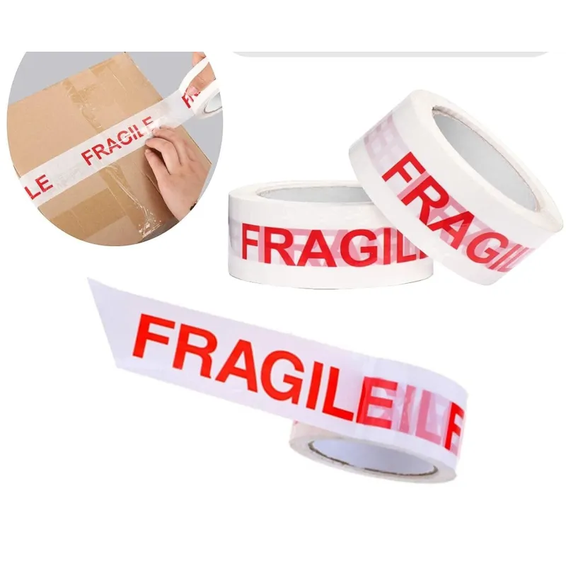 36 ROTOLI DI NASTRO ADESIVO FRAGILE 48X132