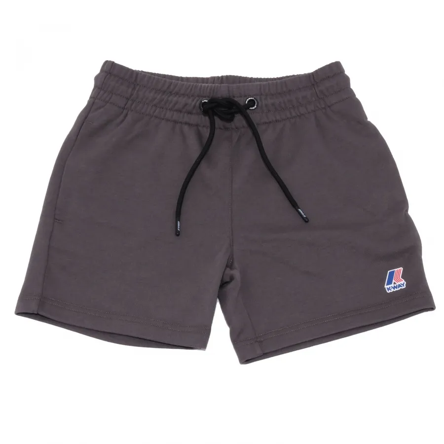 5090AB bermuda tuta bimbo BOY K-WAY GREY sweatpant shorts kid