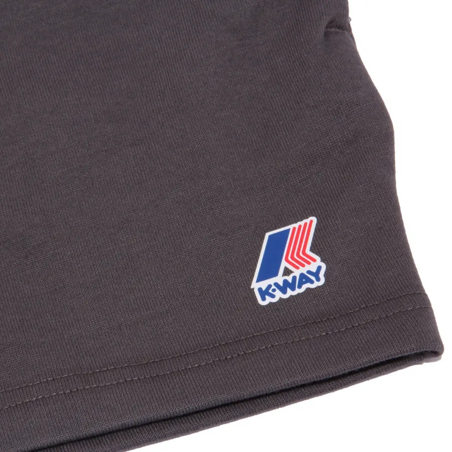 5090AB bermuda tuta bimbo BOY K-WAY GREY sweatpant shorts kid
