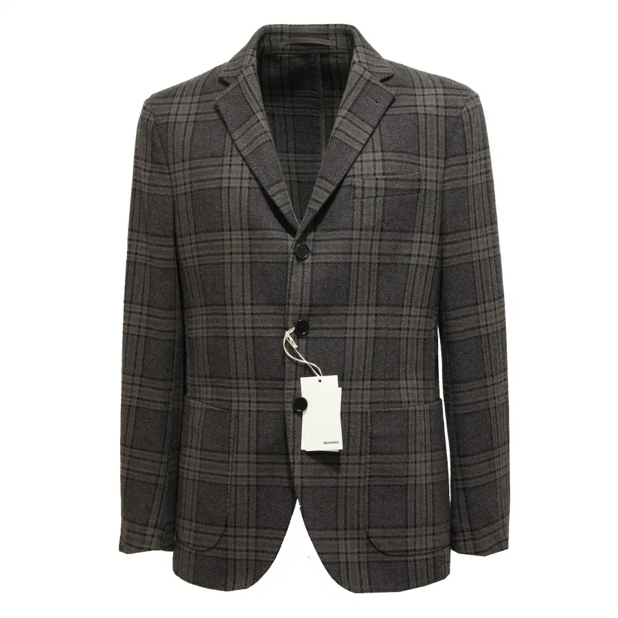 7175L giacca uomo grigia GENIALI giacche jackets coats men