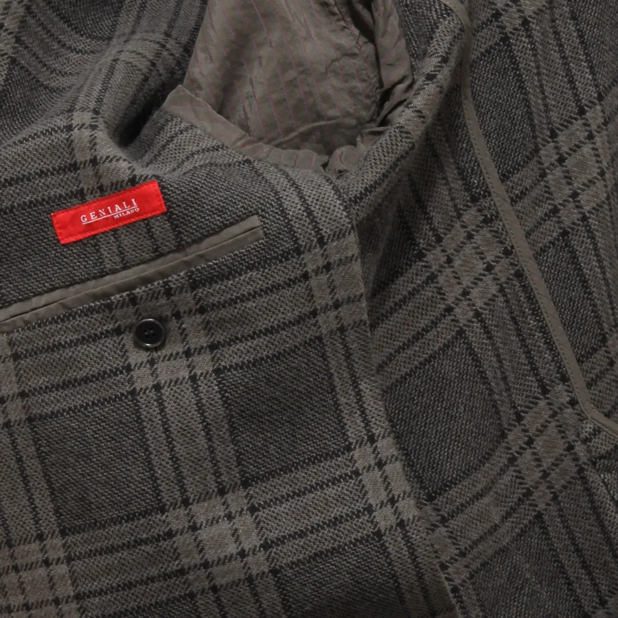 7175L giacca uomo grigia GENIALI giacche jackets coats men
