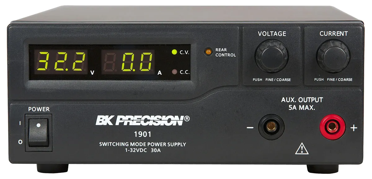 Alimentatore da banco BK Precision, 1 uscita, 1 → 32V, 0 → 30A, Cert. LAT