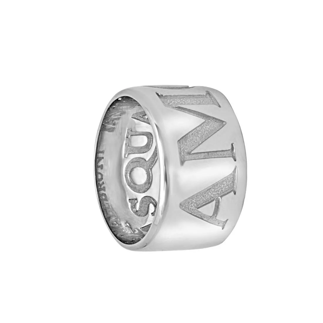 Anello in oro bianco Amore mis 13