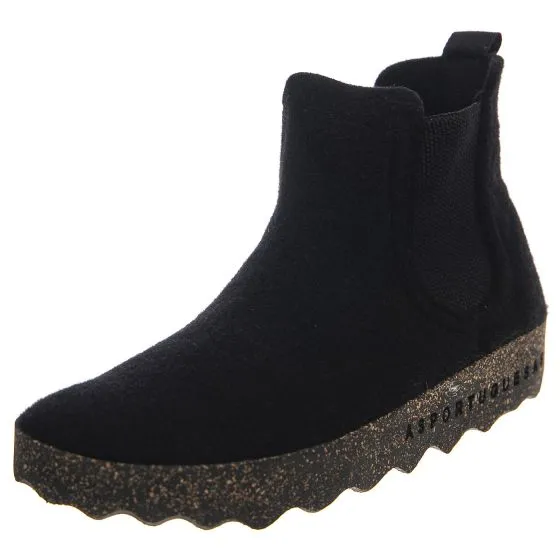 ASPORTUGUESAS City Line Caia M Black - Stivali Donna Neri    
