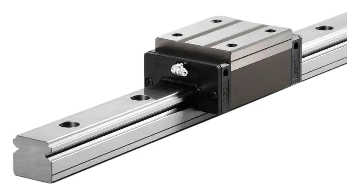 Blocco guida NSK, serie NAH, carrello da 69.8mm x 63mm, per guida larga 20mm