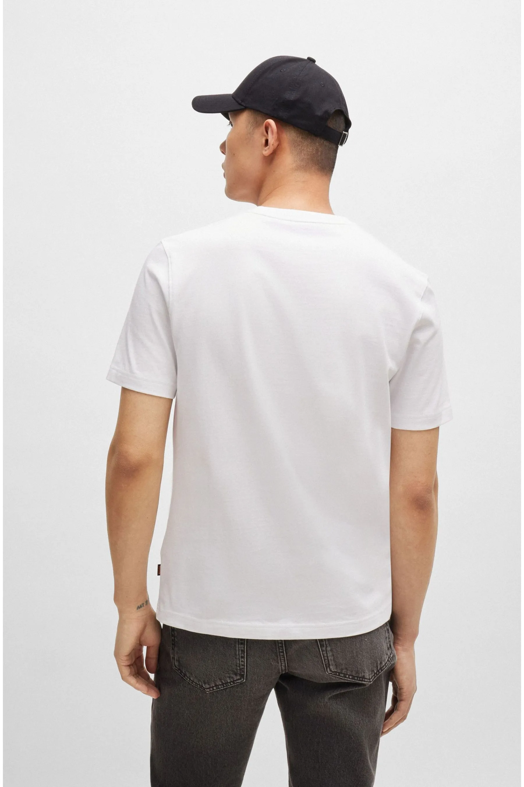 BOSS Stagionale-Stampa - T-shirt in jersey di cotone