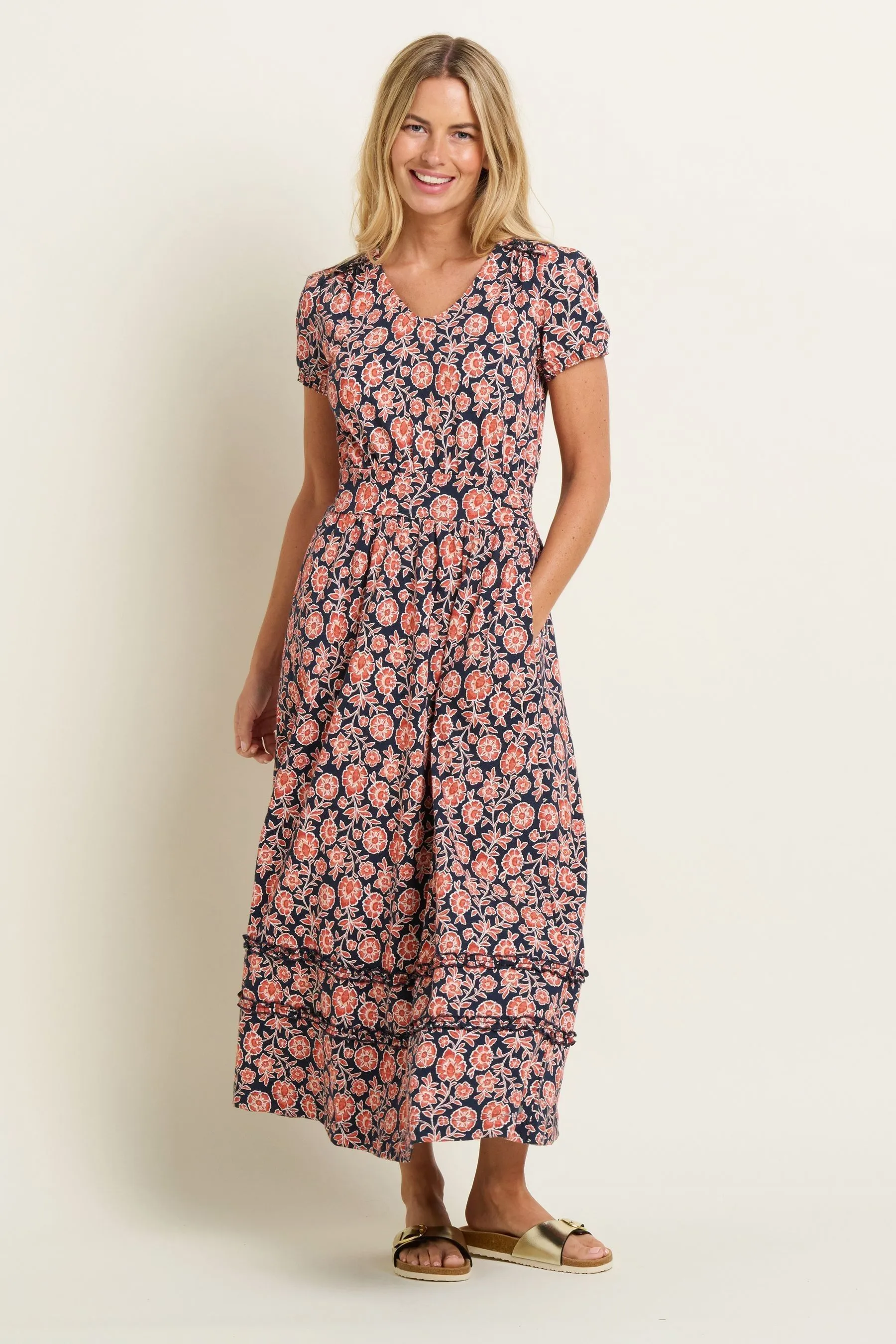 Brakeburn - Abito con Floreale a fiori