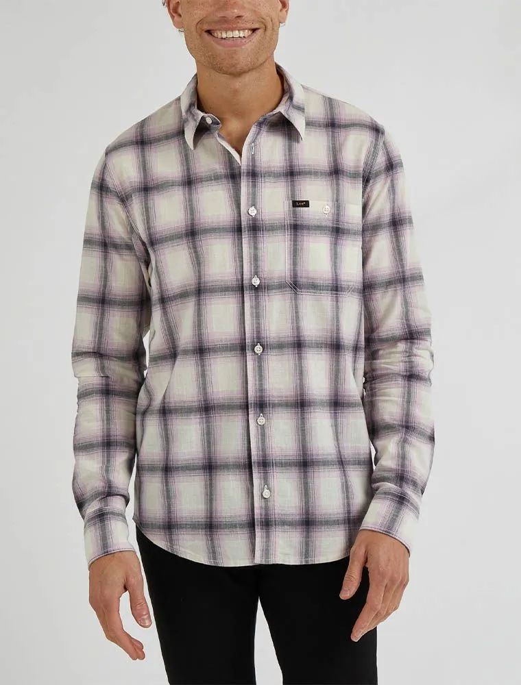 Camicia Manica Lunga Casual Lee - Rosa