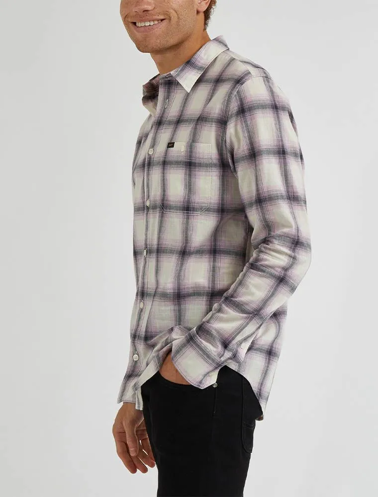 Camicia Manica Lunga Casual Lee - Rosa