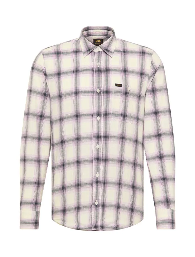Camicia Manica Lunga Casual Lee - Rosa