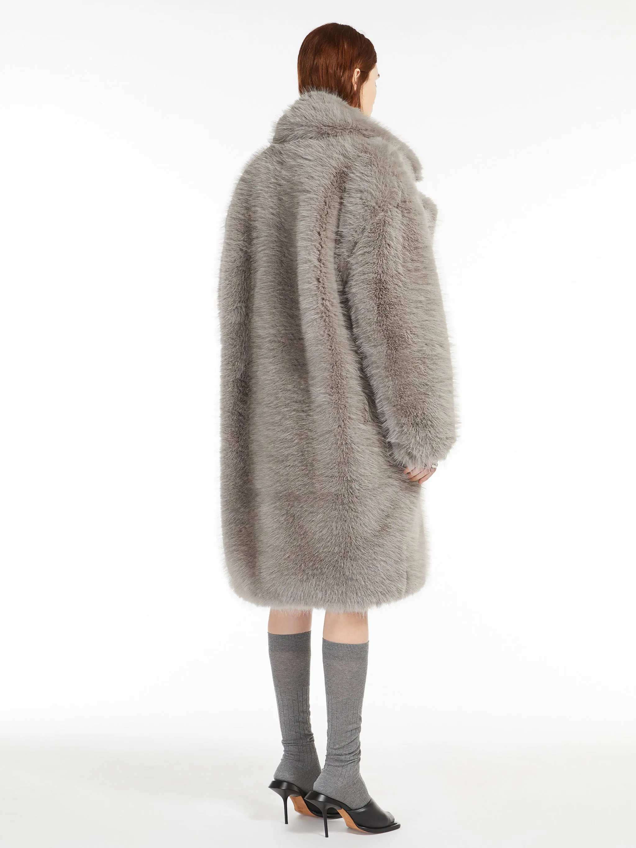 Cappotto in faux fur Manico