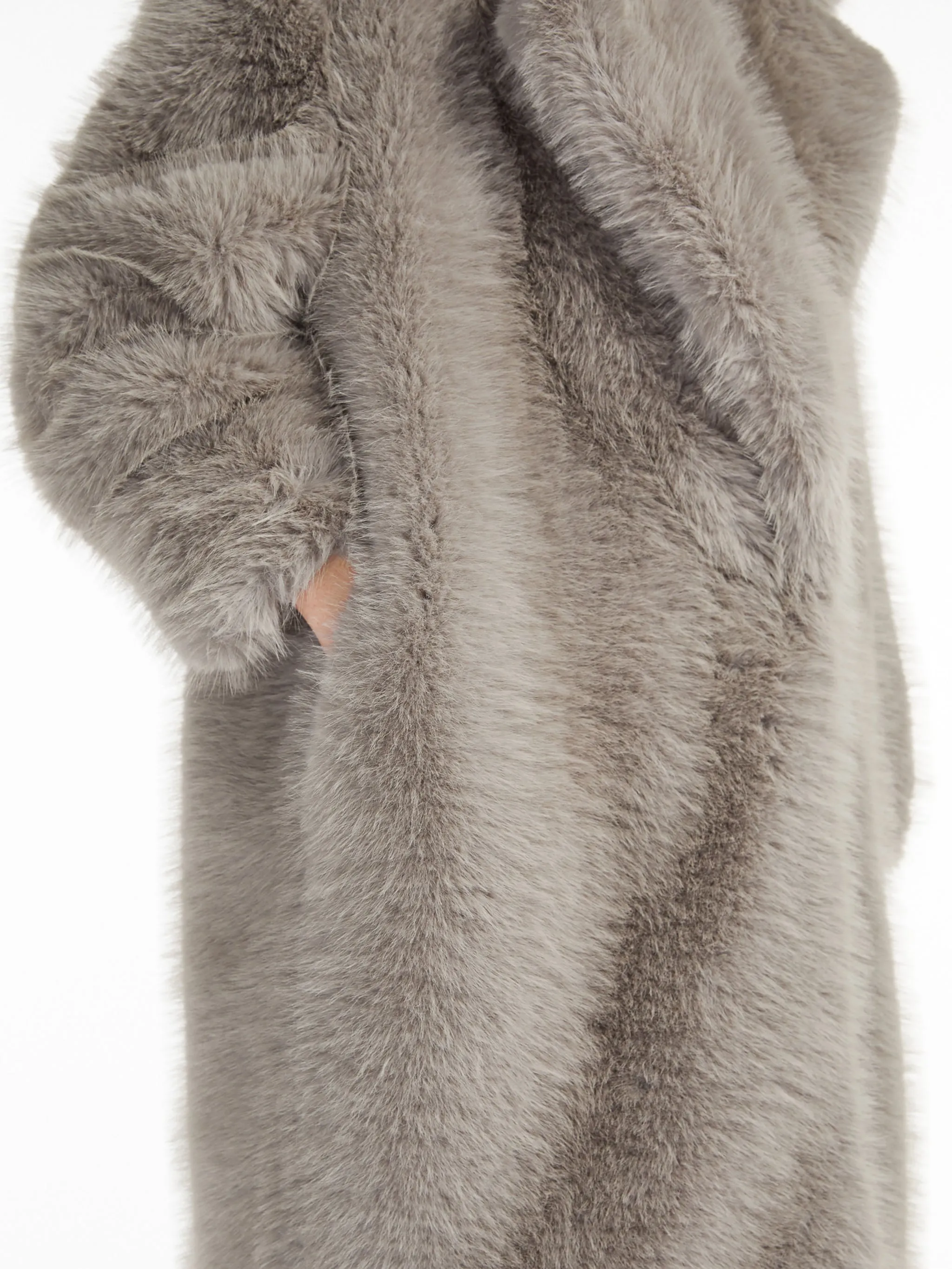 Cappotto in faux fur Manico
