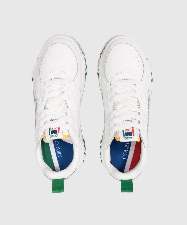 Casablanca Scarpe da ginnastica bianche The Court AF23SNK017W01