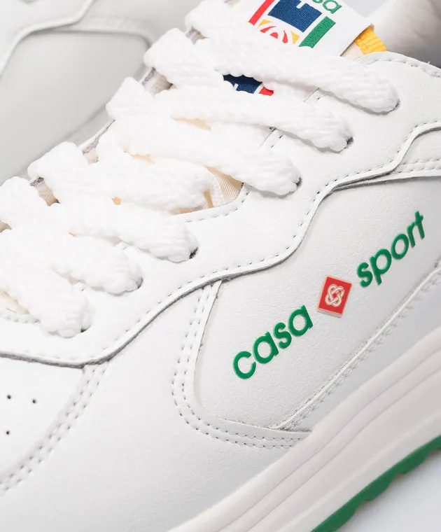 Casablanca Scarpe da ginnastica bianche The Court AF23SNK017W01