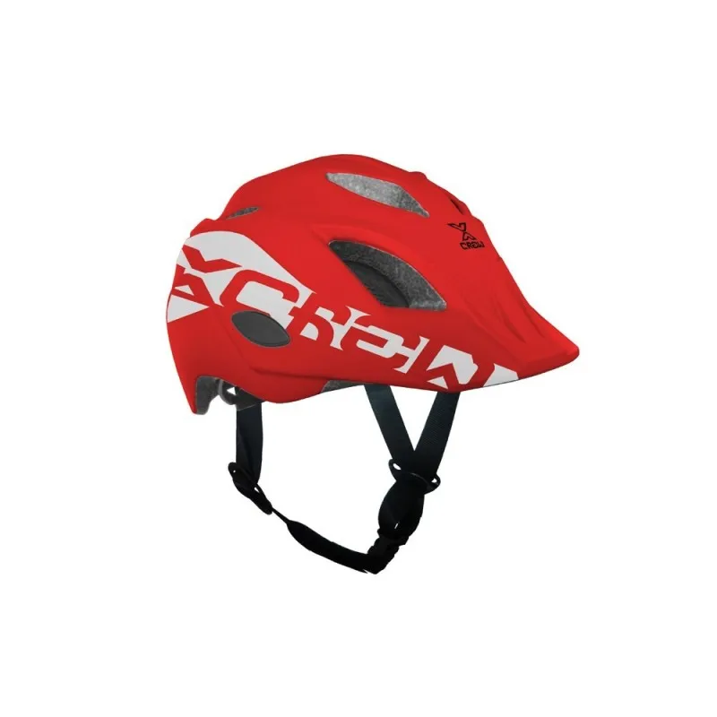 Casco  Junior MVTEK X-CREW Taglia M (52-56cm) rosso