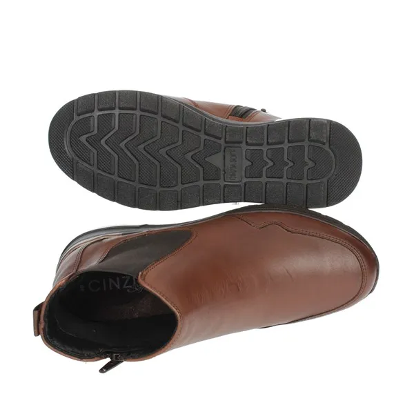 Cinzia Soft  STIVALETTI ZEPPA IV17733SP-N MARRONE