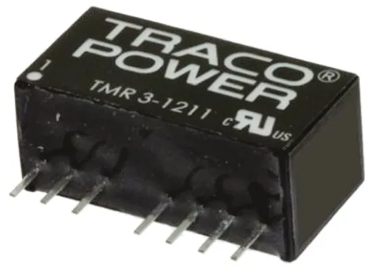 Convertitore c.c.-c.c. 3W, Vin 4,5 → 9 V c.c., Vout 3.3V cc, 3kV cc
