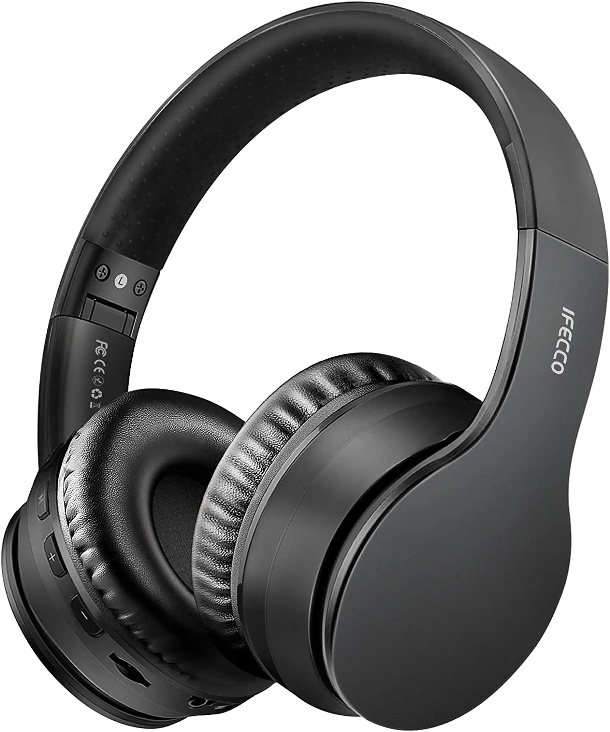 Cuffie Wireless Bluetooth 5.0, Cuffie Con Tempo Di Riproduzione Di 30 Ore, Pieghevoli Con Cuffie Bluetooth Over Ear Supporta Mic