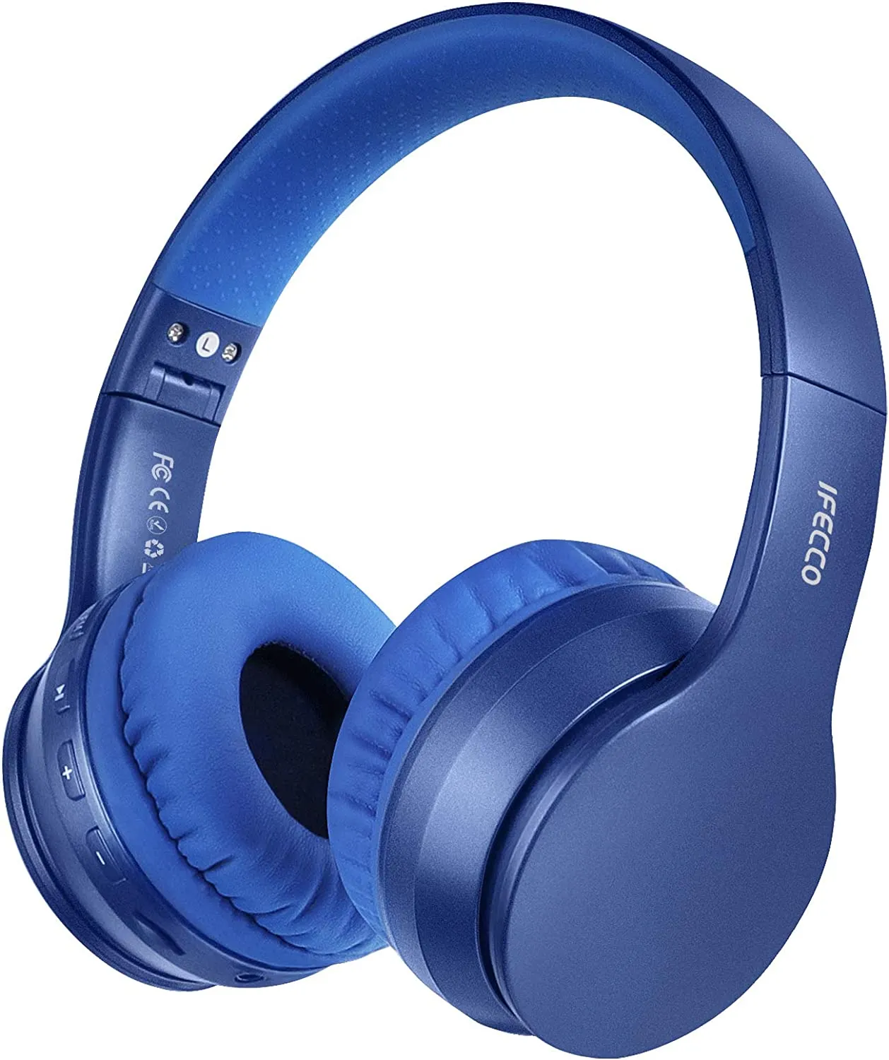 Cuffie Wireless Bluetooth 5.0, Cuffie Con Tempo Di Riproduzione Di 30 Ore, Pieghevoli Con Cuffie Bluetooth Over Ear Supporta Mic