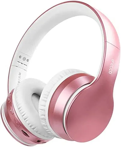 Cuffie Wireless Bluetooth 5.0, Cuffie Con Tempo Di Riproduzione Di 30 Ore, Pieghevoli Con Cuffie Bluetooth Over Ear Supporta Mic