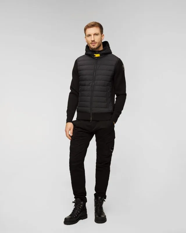 Czarna kurtka hybrydowa męska Parajumpers Illuga 23wmpmhykr02-541