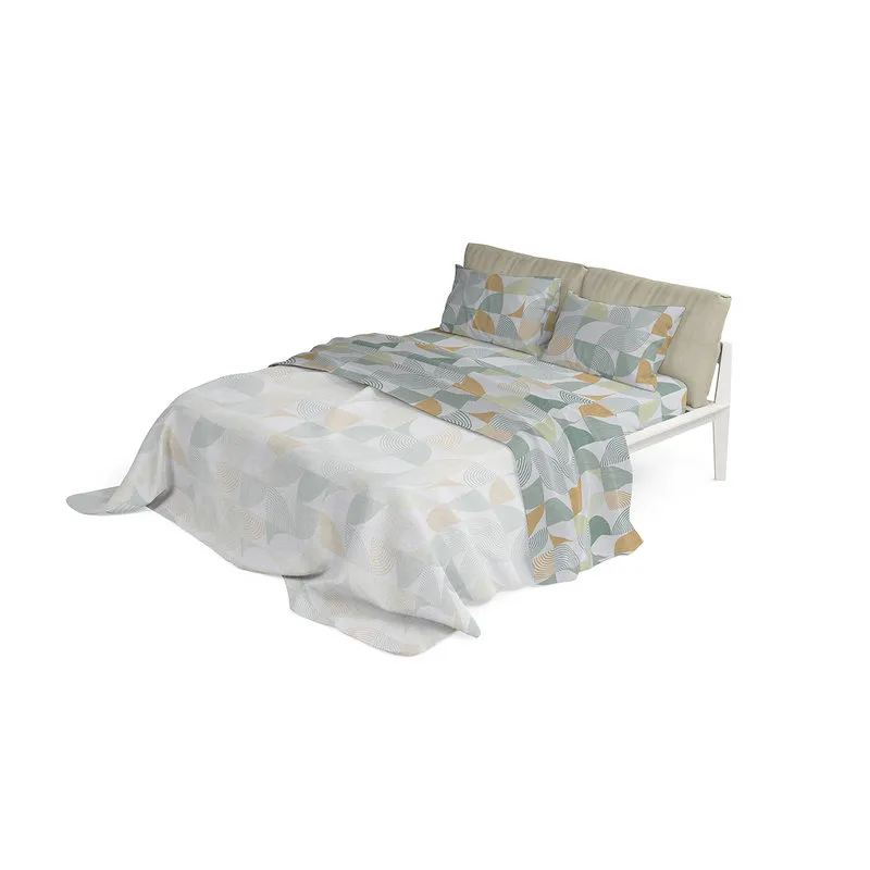 DATEX Completo letto ATHENA matrimoniale giudi verde