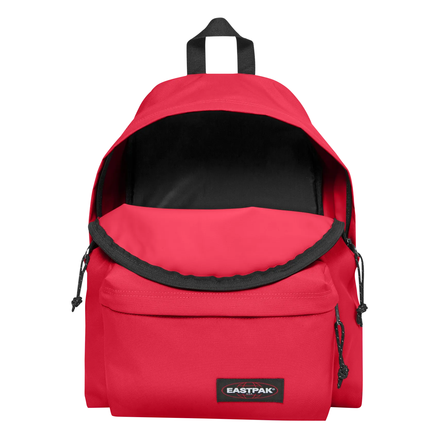  EASTPAK   PADDED PAK'R - Zaino con zip in tela | Rosso