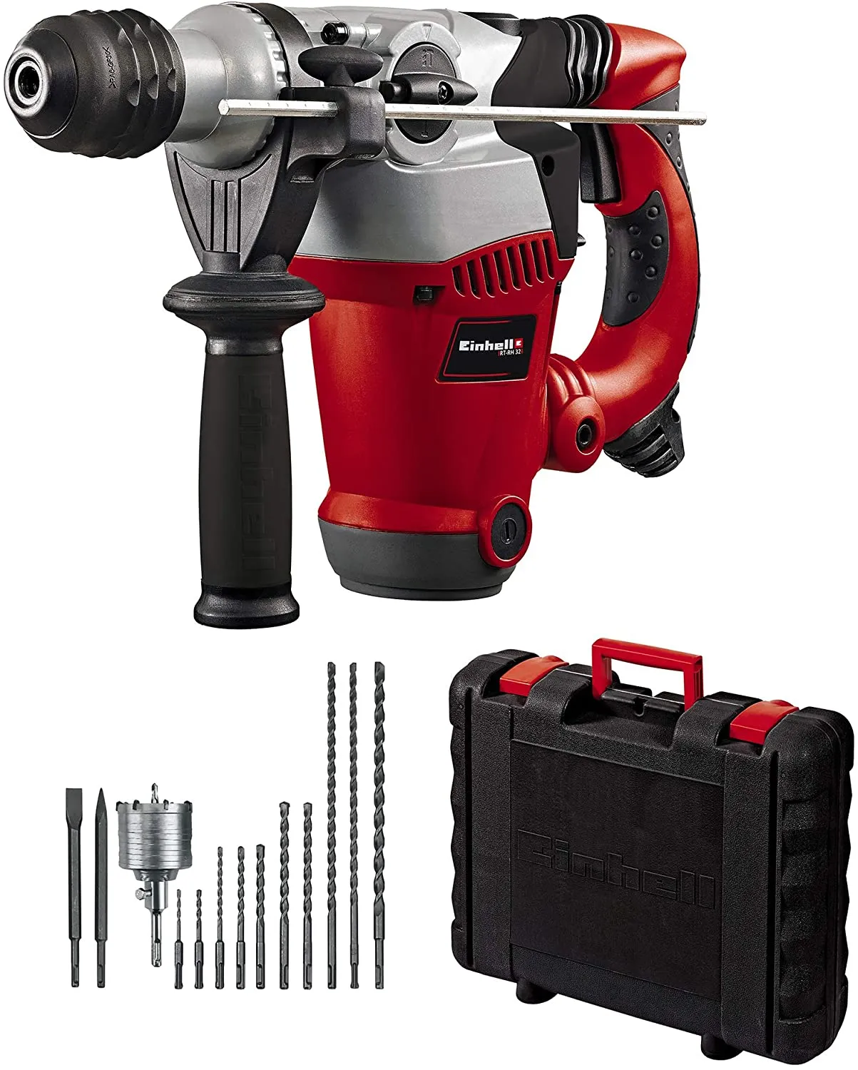 Einhell RT-RH 32 Kit - Martello tassellatore SDS-Plus con accessori