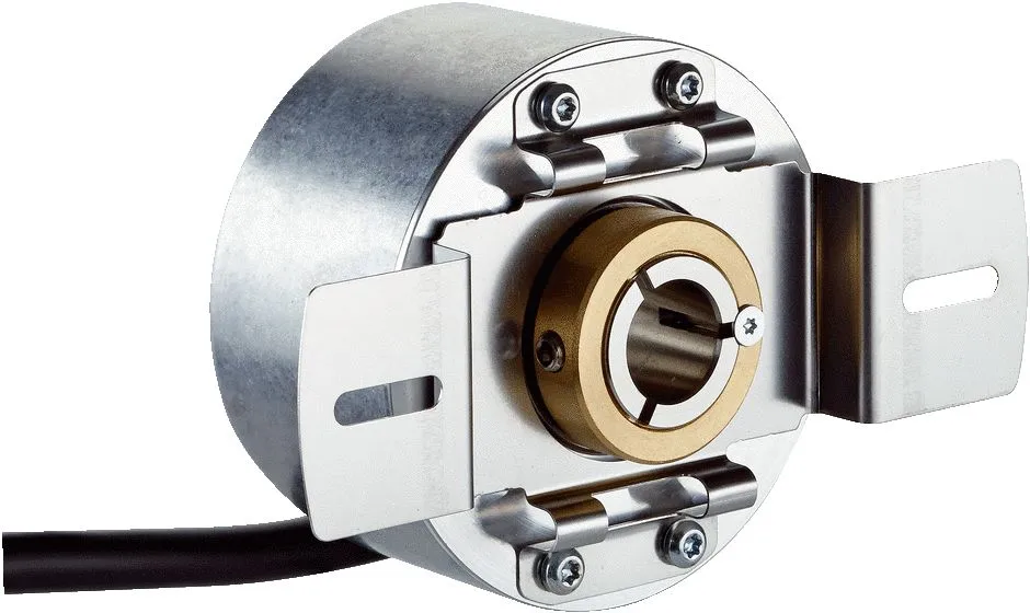 Encoder incrementale SICK, 4096 impulsi giro , dia. albero 6mm → 5/8poll, uscita HTL, TTL