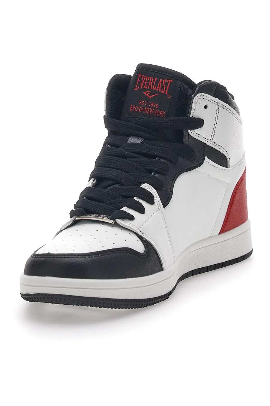   EVERLAST Sneakers Bianche e Nere Mid-Cut Everlast 716
