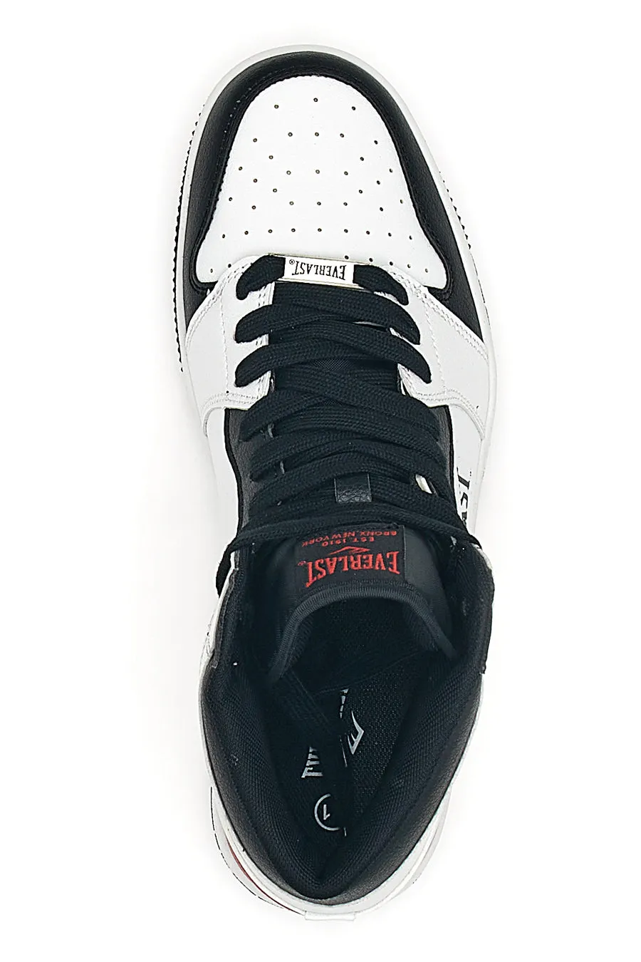   EVERLAST Sneakers Bianche e Nere Mid-Cut Everlast 716