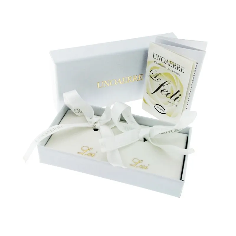 Fede Matrimoniale UNOAERRE Classica 4 Grammi Oro Bianco  Mod. 40 Afn 1 Col.04