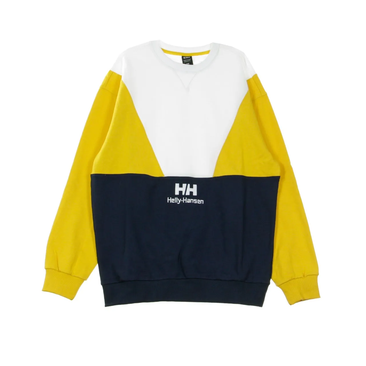 Felpa Leggera Girocollo Uomo Urban Retro Sweat Evening Blue