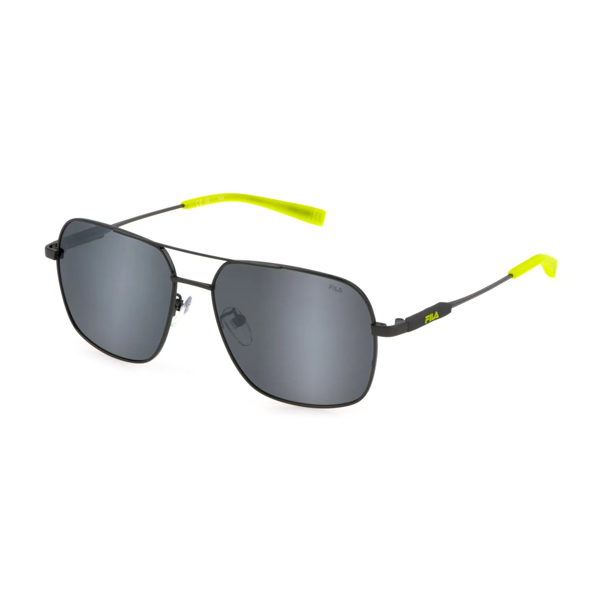   Fila SFI523 - 568P Bachelite Lucidata Totale | Occhiale Da Sole Uomo 