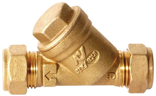 Filtro Y Altecnic 22 mm compressione in Ottone, 400μm