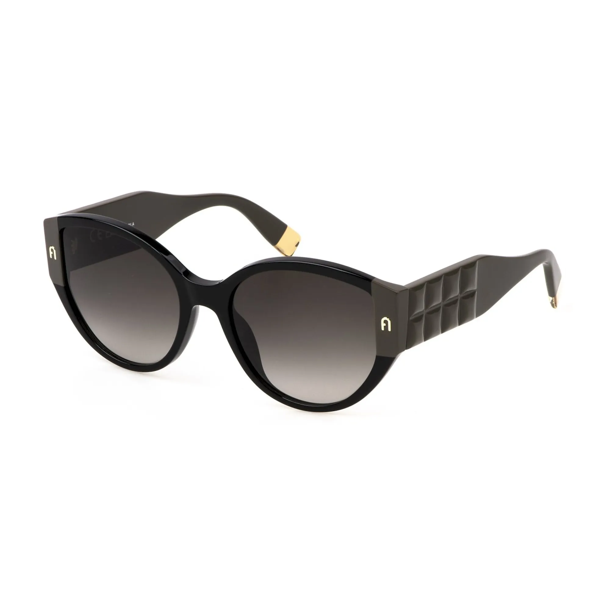   Furla SFU784 - 0700 Nero Lucido | Occhiale Da Sole Donna 