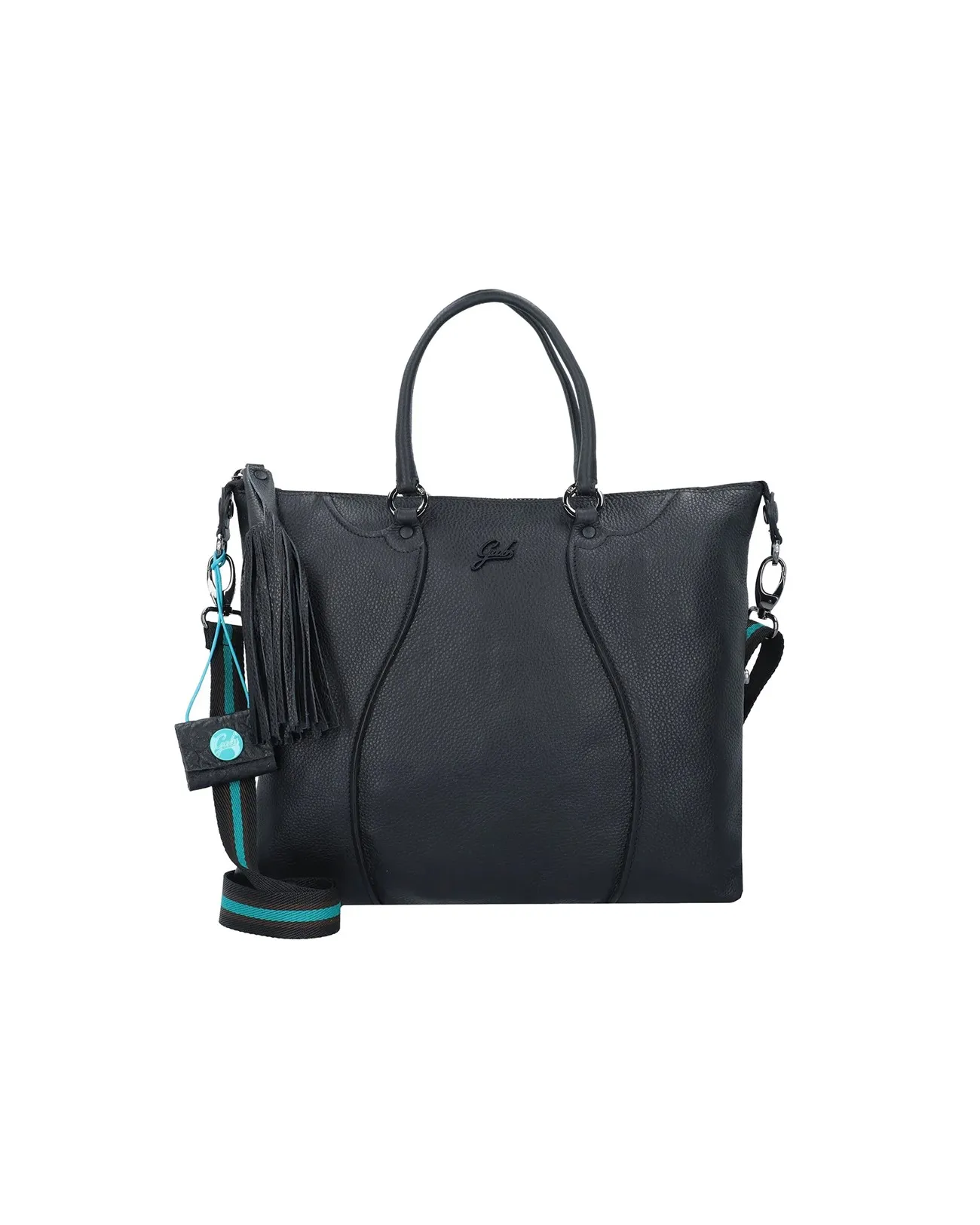 Gabs - Borsa a mano in pelle G3 Plus Tg M Bull Texas Black | Studioarch.com