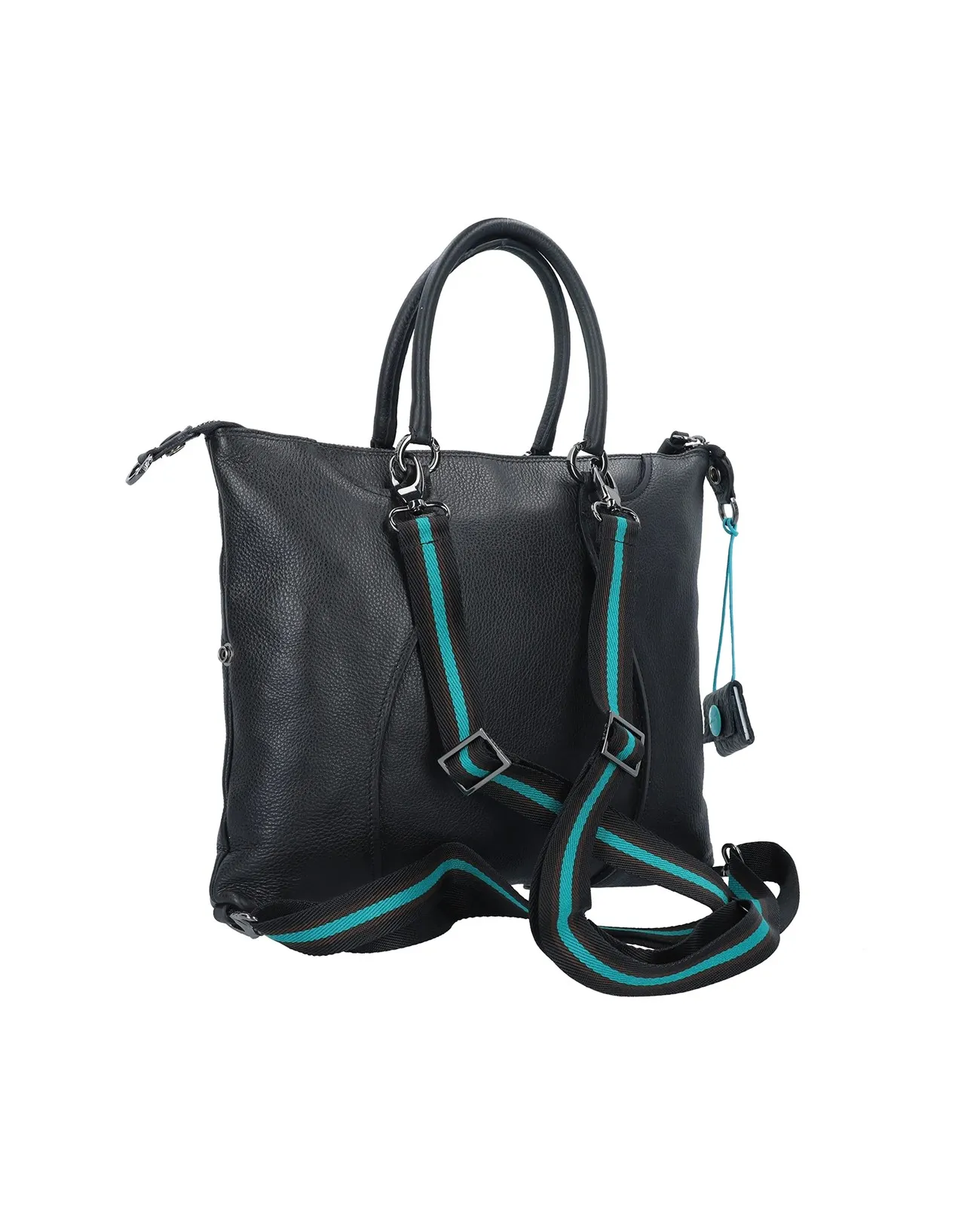 Gabs - Borsa a mano in pelle G3 Plus Tg M Bull Texas Black | Studioarch.com