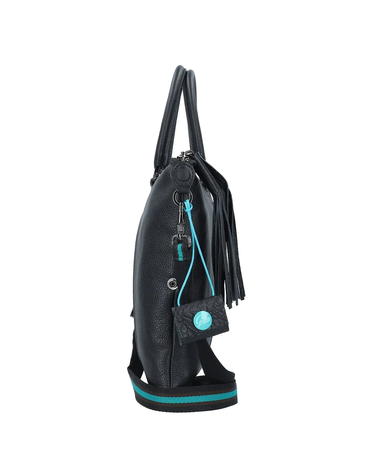 Gabs - Borsa a mano in pelle G3 Plus Tg M Bull Texas Black | Studioarch.com