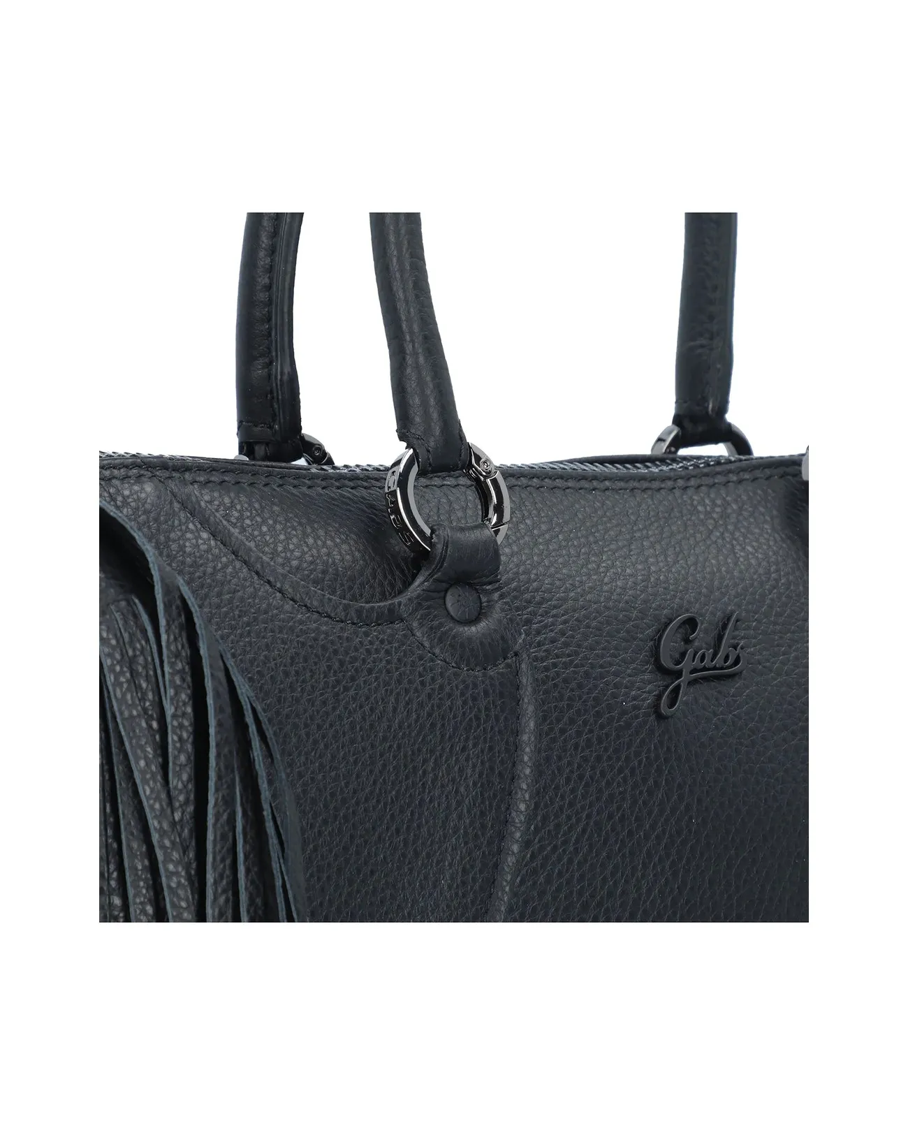 Gabs - Borsa a mano in pelle G3 Plus Tg M Bull Texas Black | Studioarch.com