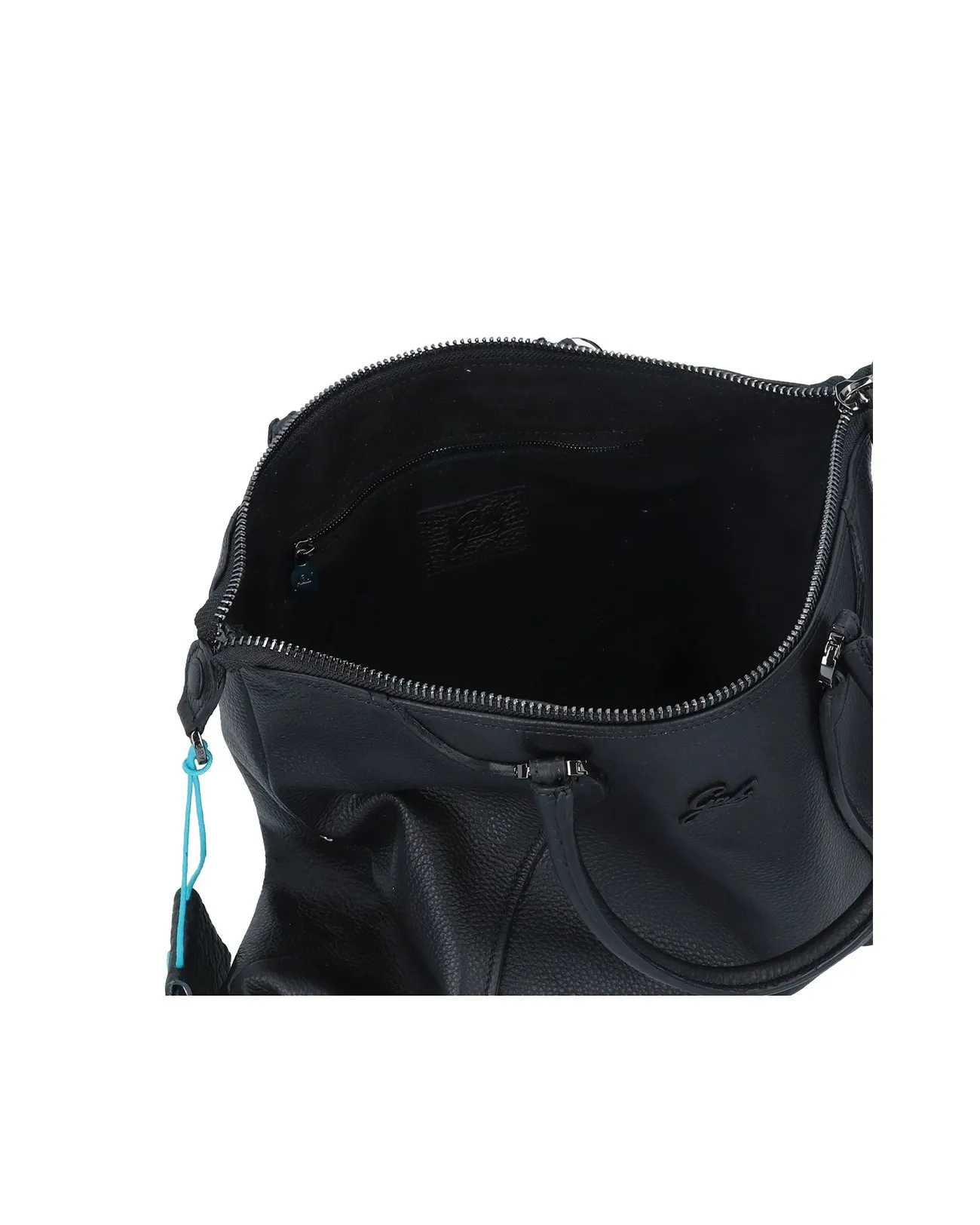 Gabs - Borsa a mano in pelle G3 Plus Tg M Bull Texas Black | Studioarch.com