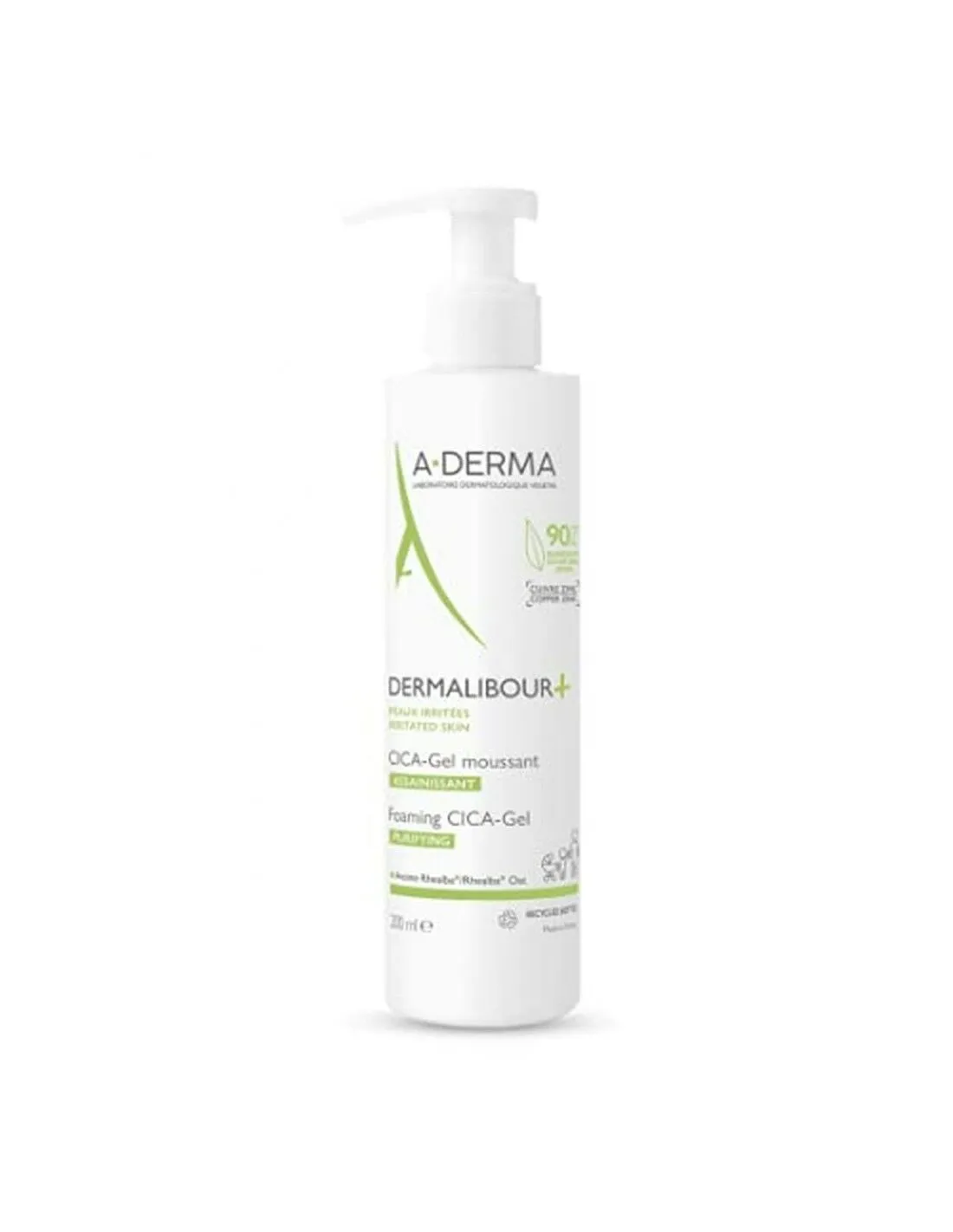 Gel Detergente A-Derma Dermalibour+ Purificante 200 ml
