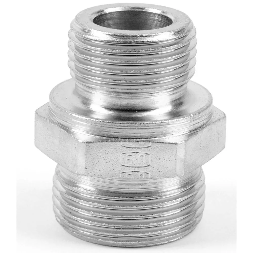 Girevole idraulico Parker, connettore A: Maschio metrico svasato 24°, B: Maschio M10 x 1