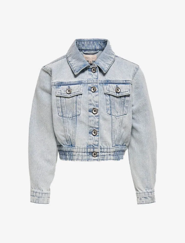 Giubbino In Jeans Only - Light Blue Denim
