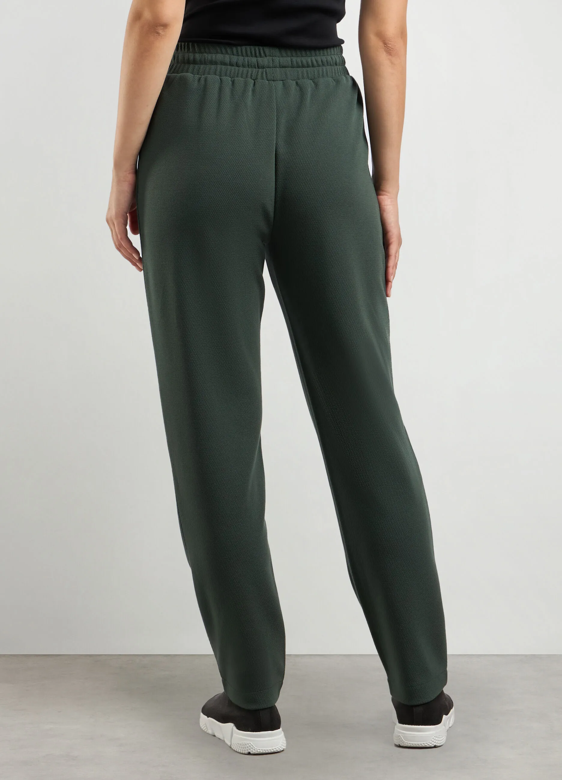 HOLISTIC  Joggers in misto viscosa piquet donna