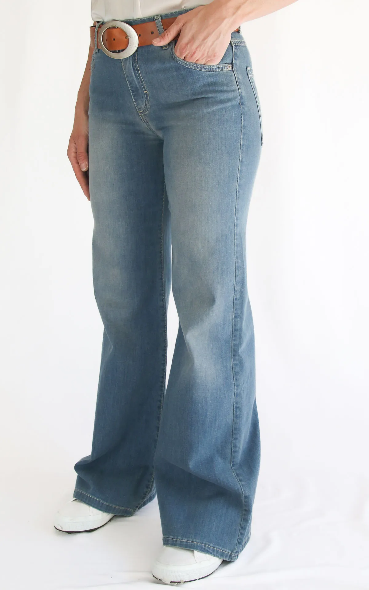 Initial – Jeans dritto denim chiaro – Ludo