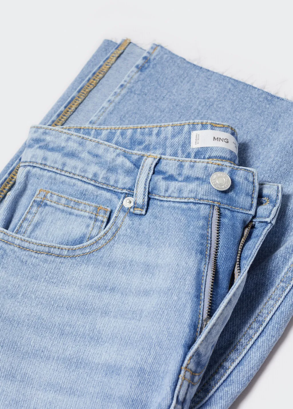 Jeans culotte spacchi
