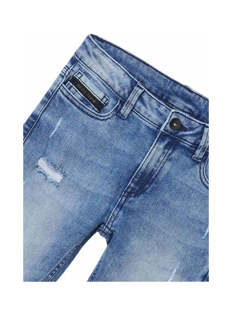 Jeans Mayoral Rotos Fit Blu per Bambino