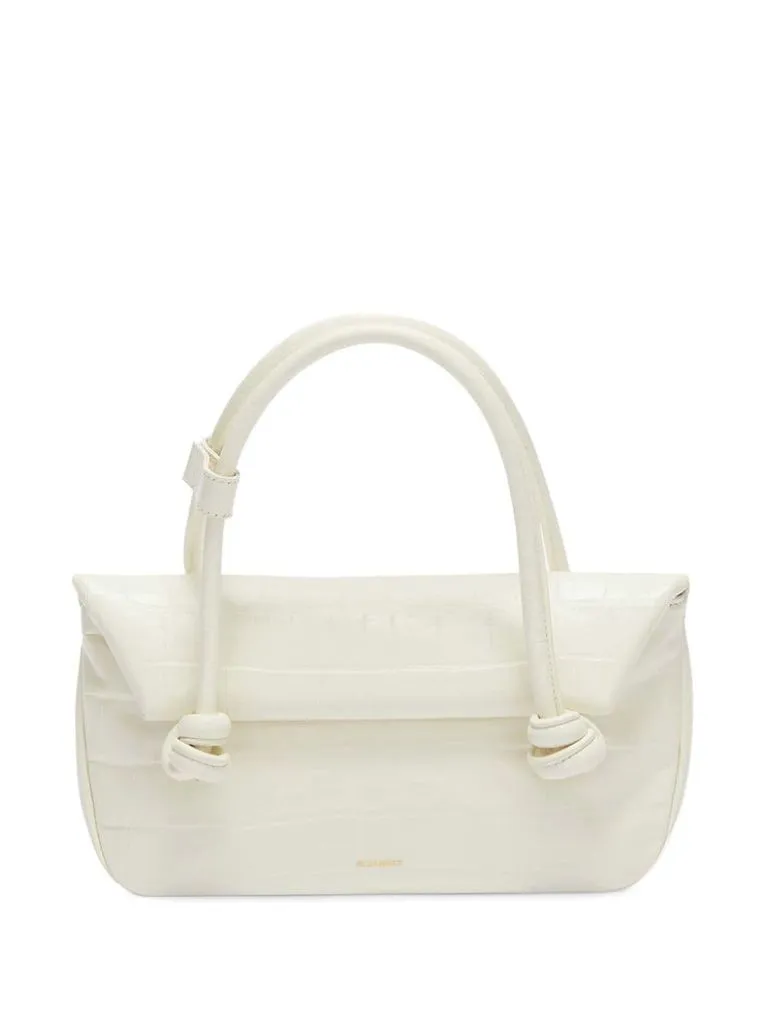 jil sander Borsa effetto coccodrillo